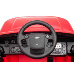 Elektrické autíčko - Land Rover Discovery - nelakované - červené